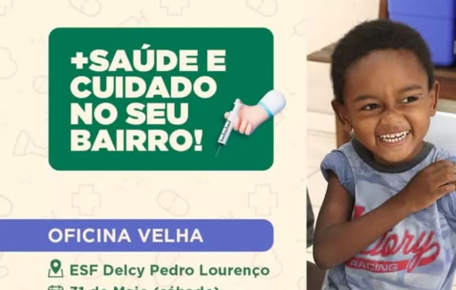 Oficina Velha recebe ação integrada de saúde neste sábado