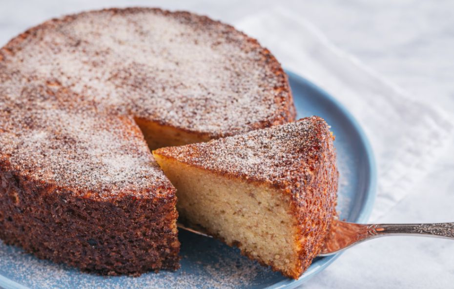 Bolo de Banana com Farinha de Rosca
