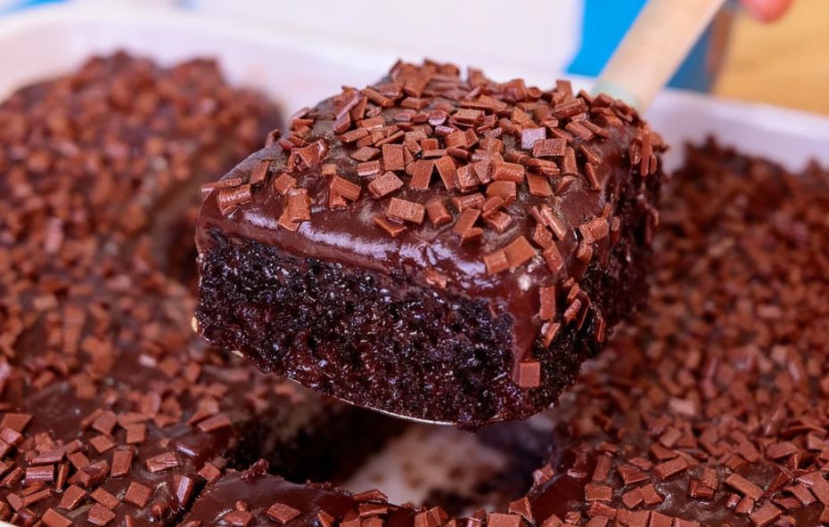 Bolo de Chocolate de Liquidificador