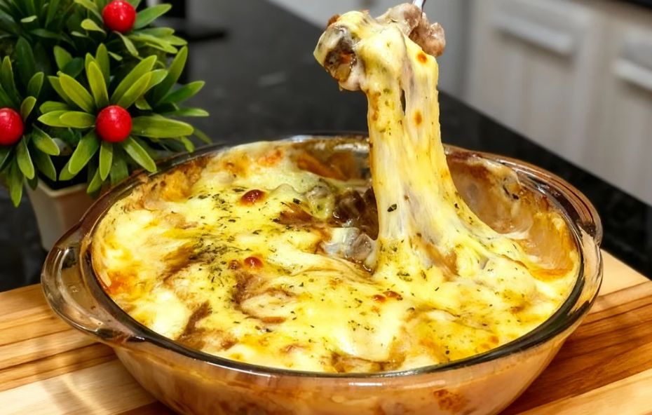 Carne com Creme de Batata