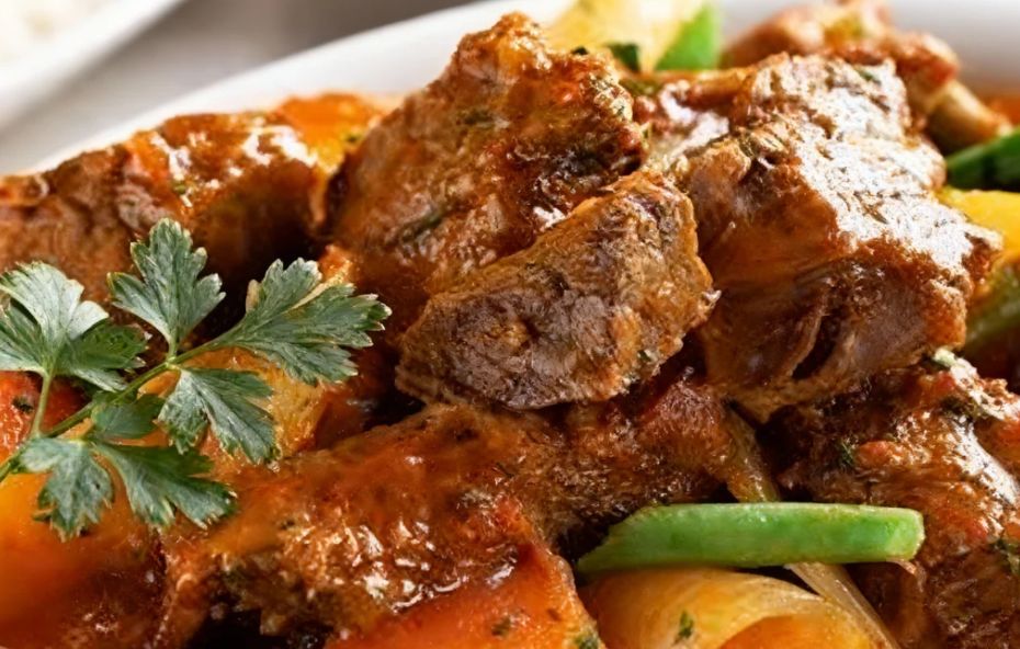 Costela de Boi na Panela de Pressão Cozida na Cebola